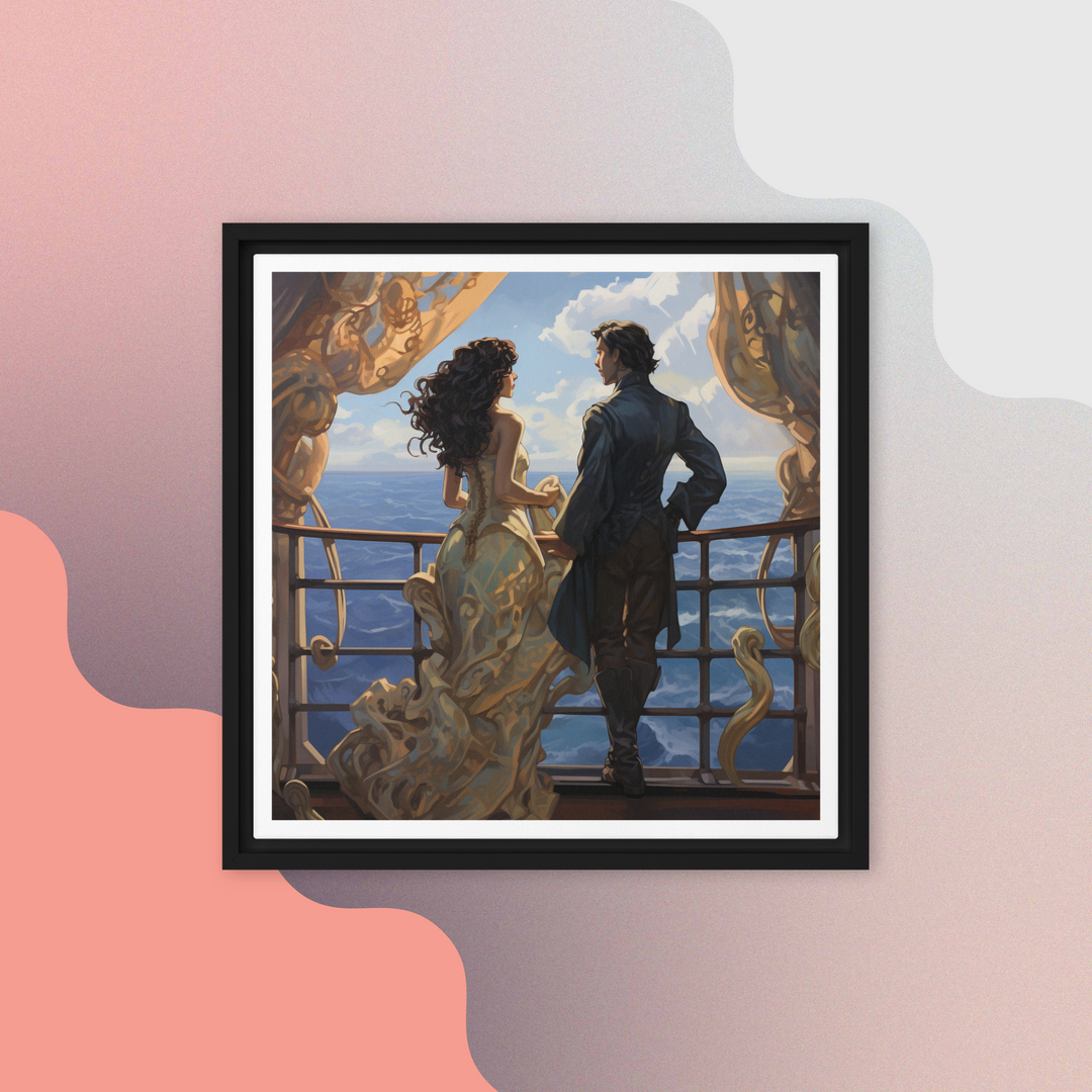 AI Artwork - Shakespeare's Viola and twin brother Sebastian