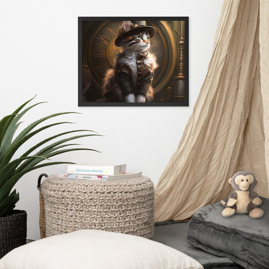 American Bobtail Cat in Steampunk Art | Tracy Taylor Books