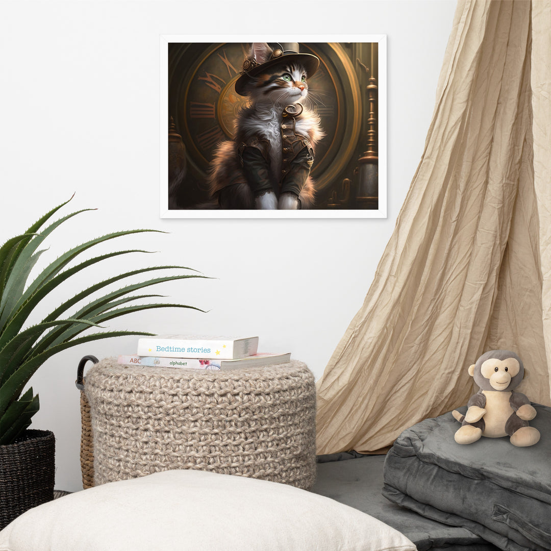American Bobtail Cat in Steampunk Art | Tracy Taylor Books