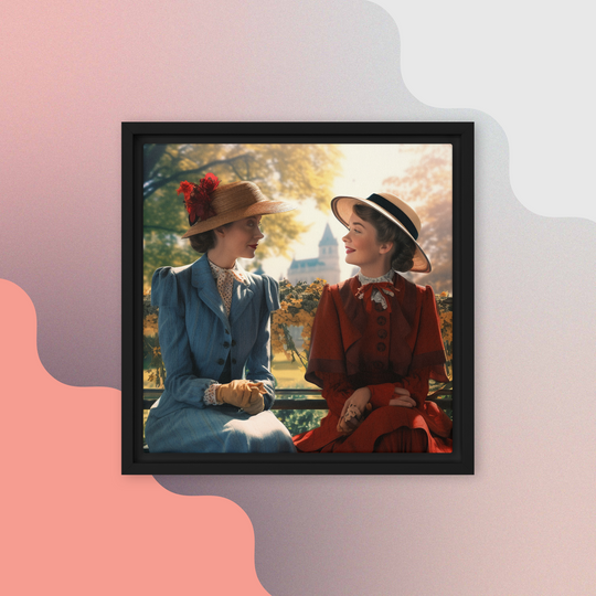 AI Artwork - P. L. Travers and Mary Poppins