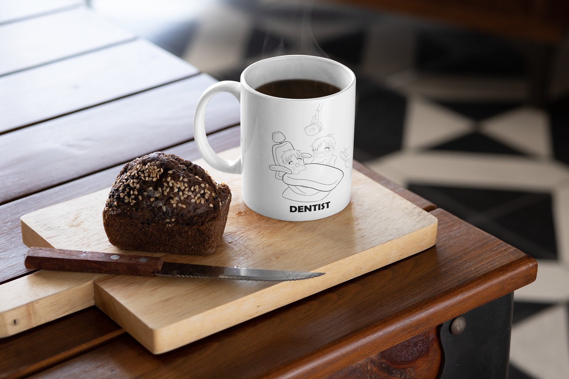 Dentist| 11oz or 15oz | Funny Occupational Coffee Mug, Humorous Quote Coffee Mug, Tea Mug