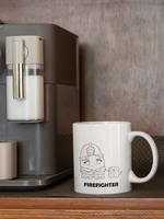 Load image into Gallery viewer, Firefighter| 11oz or 15oz | Funny Occupational Coffee Mug, Humorous Quote Coffee Mug, Tea Mug
