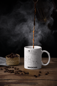 Magician| 11oz or 15oz | Funny Occupational Coffee Mug, Humorous Quote Coffee Mug, Tea Mug