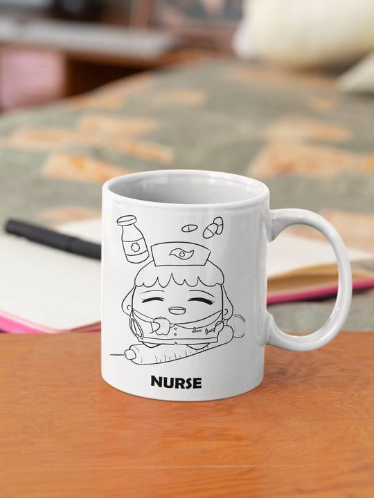 Nurse| 11oz or 15oz | Funny Occupational Coffee Mug, Humorous Quote Coffee Mug, Tea Mug
