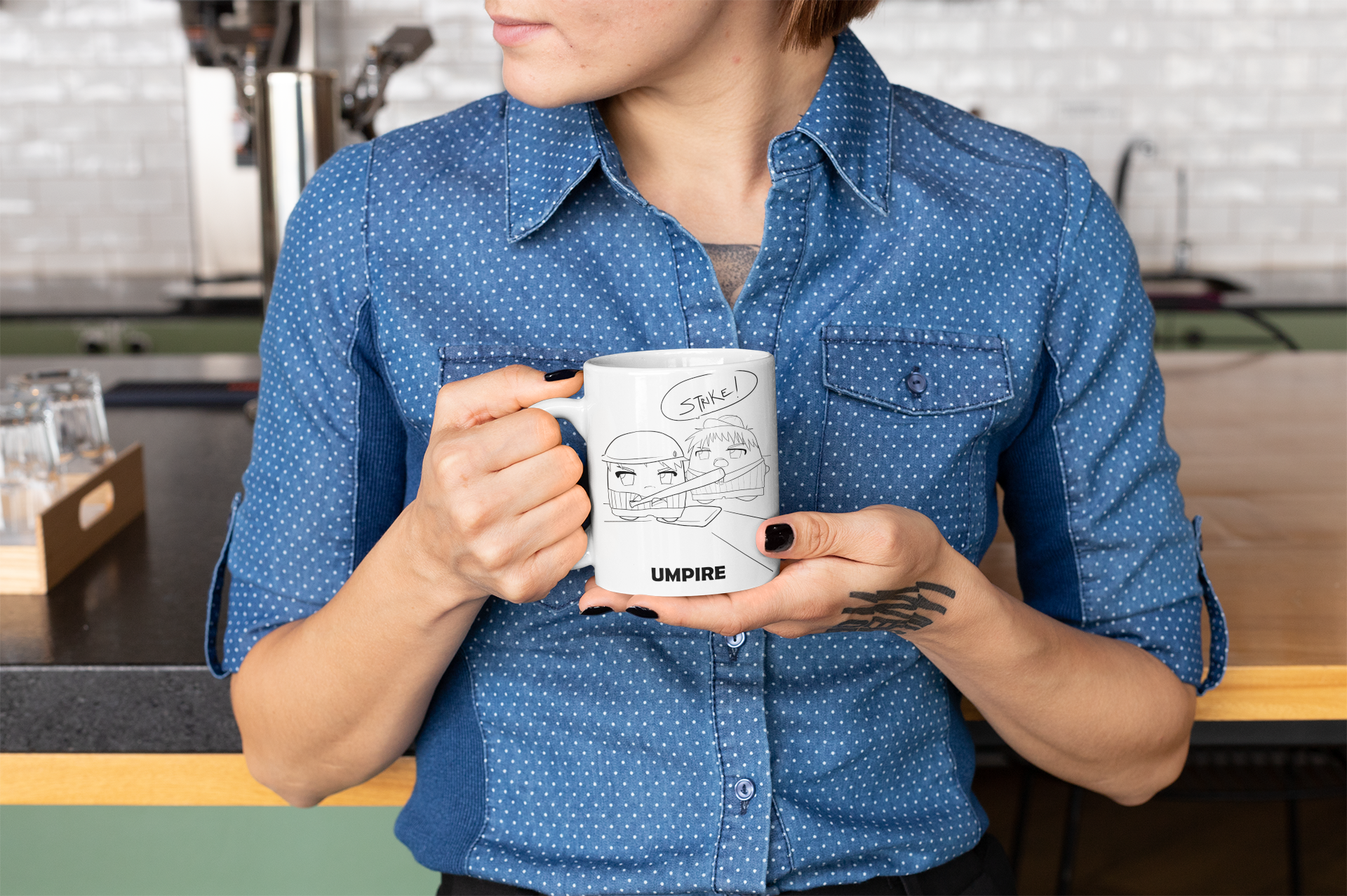 Umpire| 11oz or 15oz | Funny Occupational Coffee Mug, Humorous Quote Coffee Mug, Tea Mug