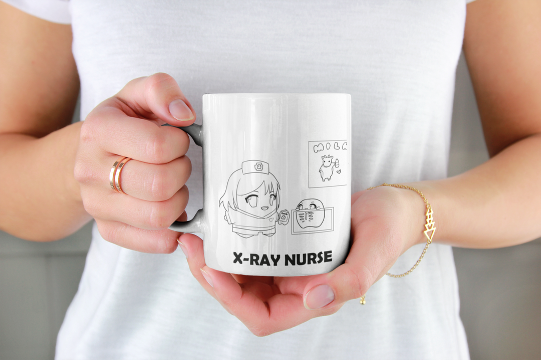 X-ray Nurse | 11oz or 15oz | Funny Occupational Coffee Mug, Humorous Quote Coffee Mug, Tea Mug