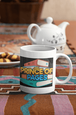 Load image into Gallery viewer, Prince of Pages, Inc.  | 11oz and 15 oz | Coffee Mug &amp; Tea Cup
