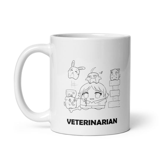 Veterinarian| 11oz or 15oz | Funny Occupational Coffee Mug, Humorous Quote Coffee Mug, Tea Mug